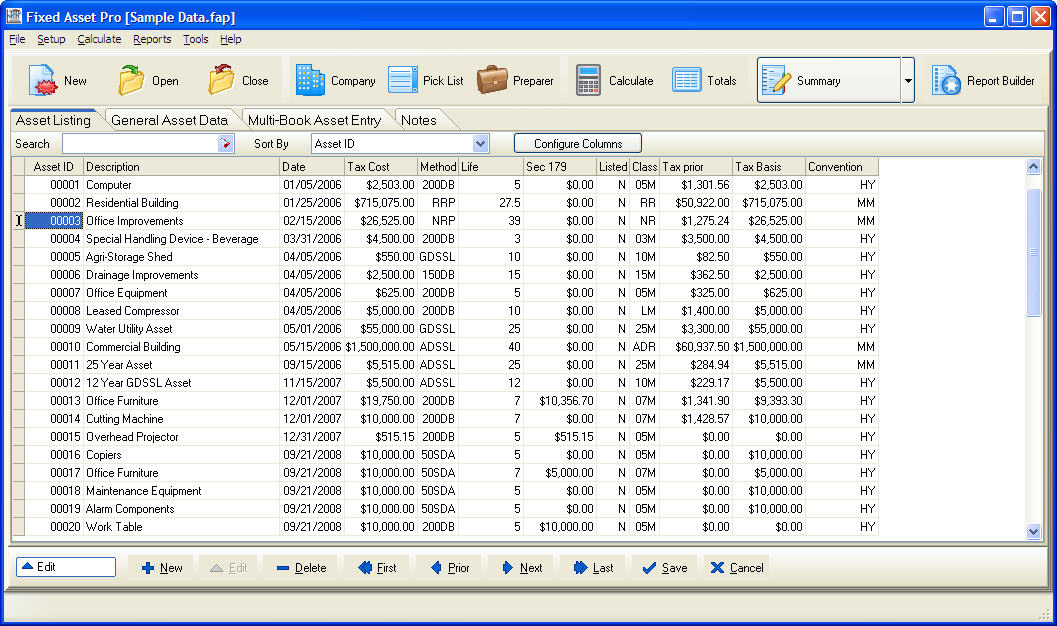 Affordable fixed asset management and depreciation software Fixed