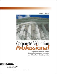 Corporate Valuation Professional