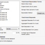 Fixed Asset Data Input Form